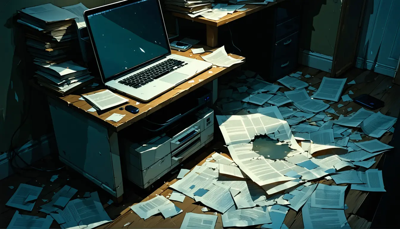 Illustration accompanying Cursor Projects' orchestrator rewrote its plan file 111 times and read it once