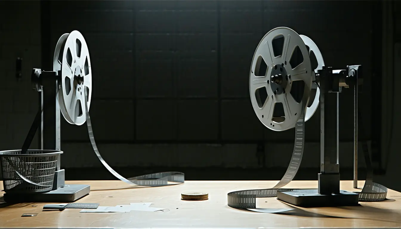 Illustration accompanying Graduate-degree viewers scored below a coin flip at telling a human video edit from an AI one