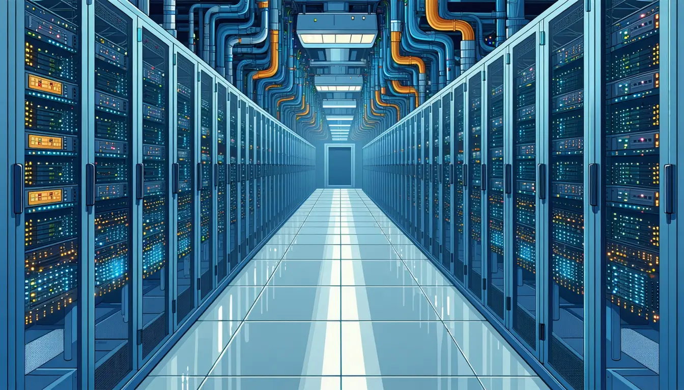 Illustration accompanying groundcover buys Wand so software can change CPU requests on live Kubernetes clusters