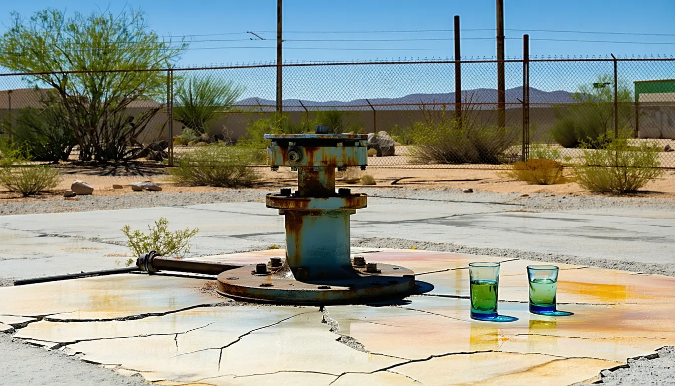 Illustration accompanying A third of Tucsonans exposed to solvent-contaminated water still screen positive for trauma