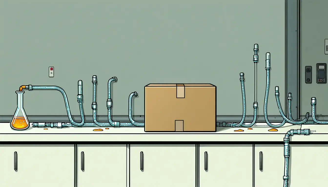Illustration accompanying More than 120 ERC grantees blame fragmented funding for Europe's lab-to-market gap