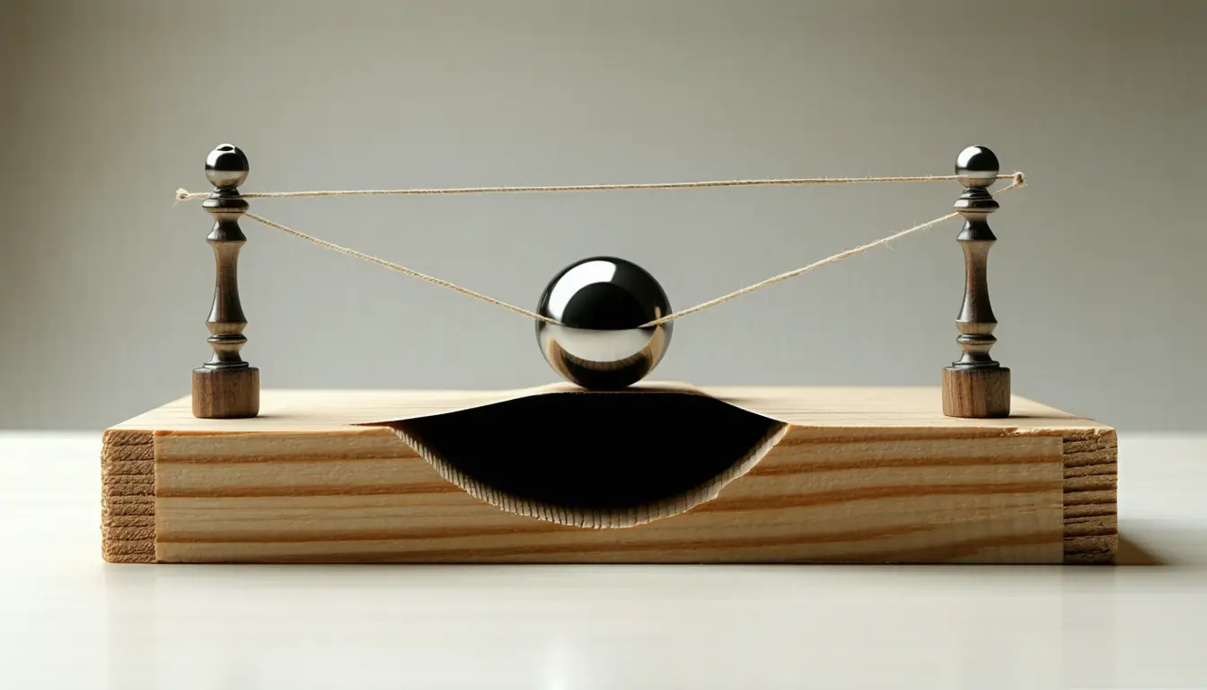 Illustration accompanying String-inspired gravity splits two exactly matched tones in higher-dimensional black holes
