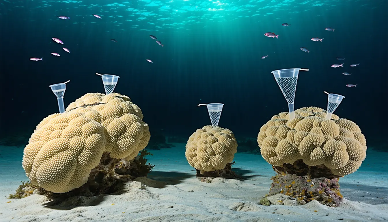 Illustration accompanying Twenty colonies give Ningaloo its first spawning baseline for two Porites corals