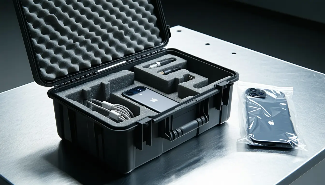 Illustration accompanying DOJ: Oxygen Forensics executives falsely certified US ownership to win government contracts