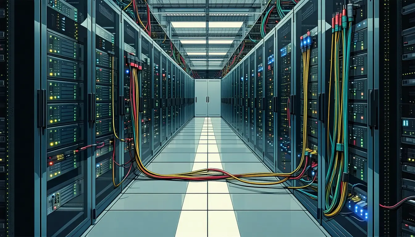 Illustration accompanying S&P Global Energy bundles expert-curated Genie agents into MCP endpoints with a FastMCP proxy