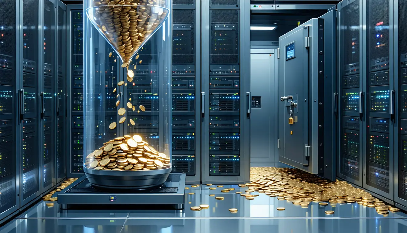 Illustration accompanying Bitget's preliminary probe blames a backend wallet service for its $351.6 million loss