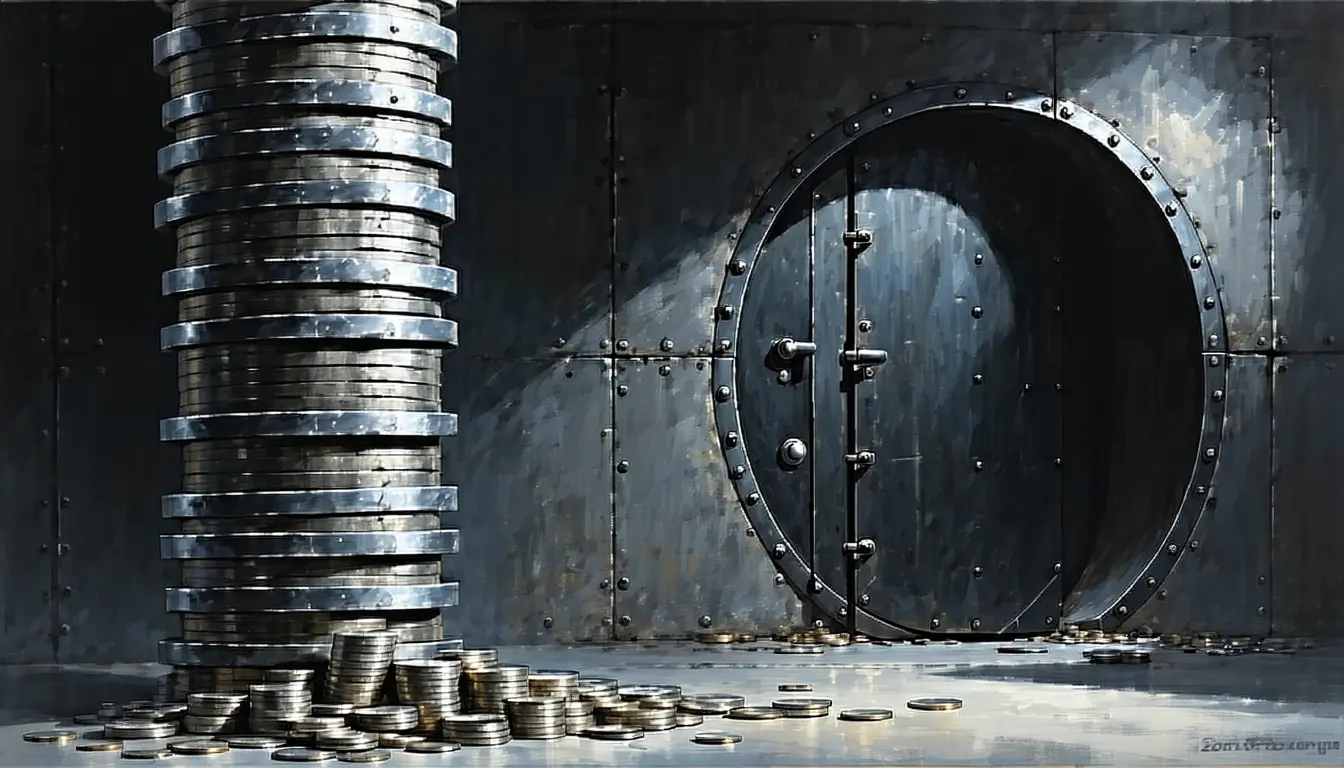 Illustration accompanying Fed drafts rules that would make stablecoin issuance a supervised bank business