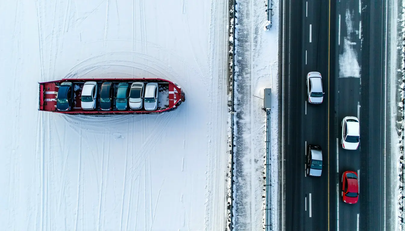 Illustration accompanying US-built cars lose a fifth of their share of Canada's new-car market in a year