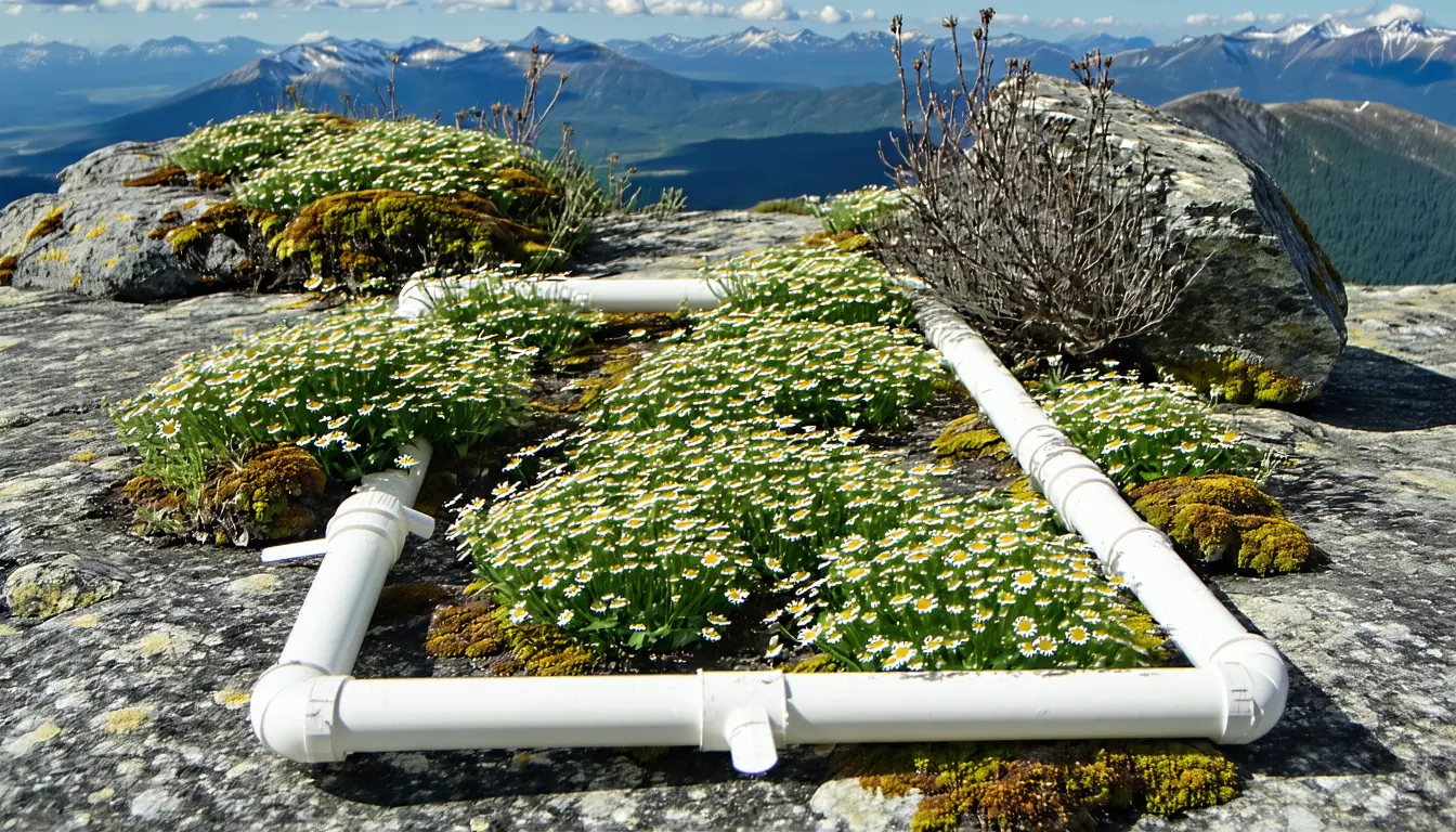 Illustration accompanying Forty years of satellite images show shrubs spreading inside northeastern alpine zones