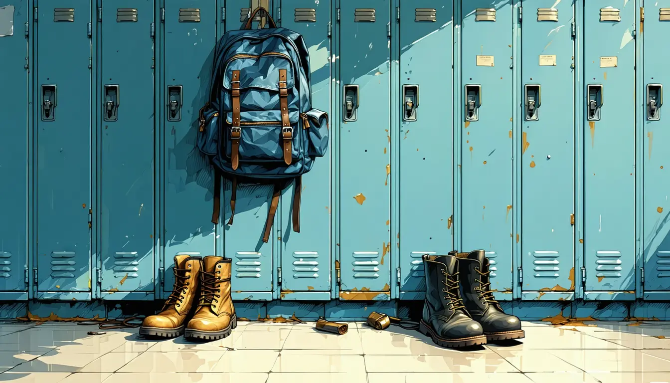 Illustration accompanying School attachment weakens the link between teen loneliness and insecure adult work in a sibling study