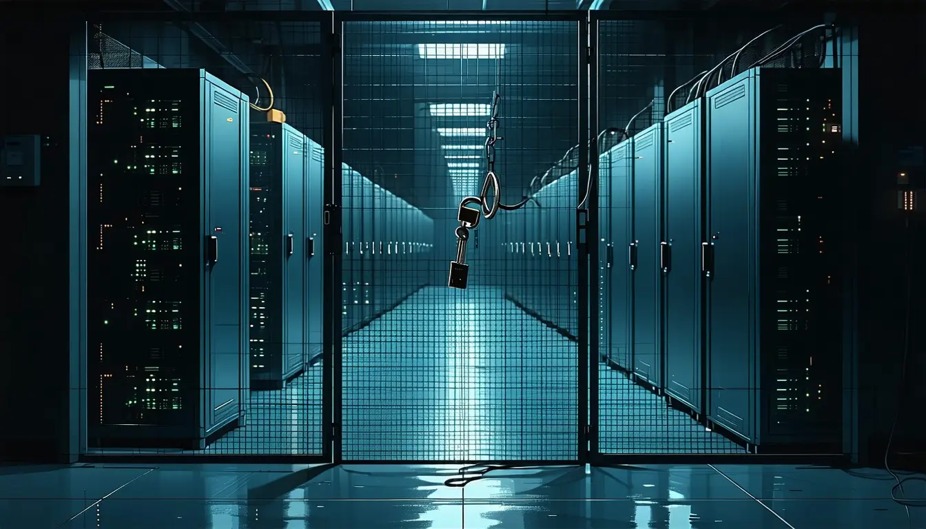Illustration accompanying Docker moves unattended AI agent runs into microVM sandboxes on its own cloud