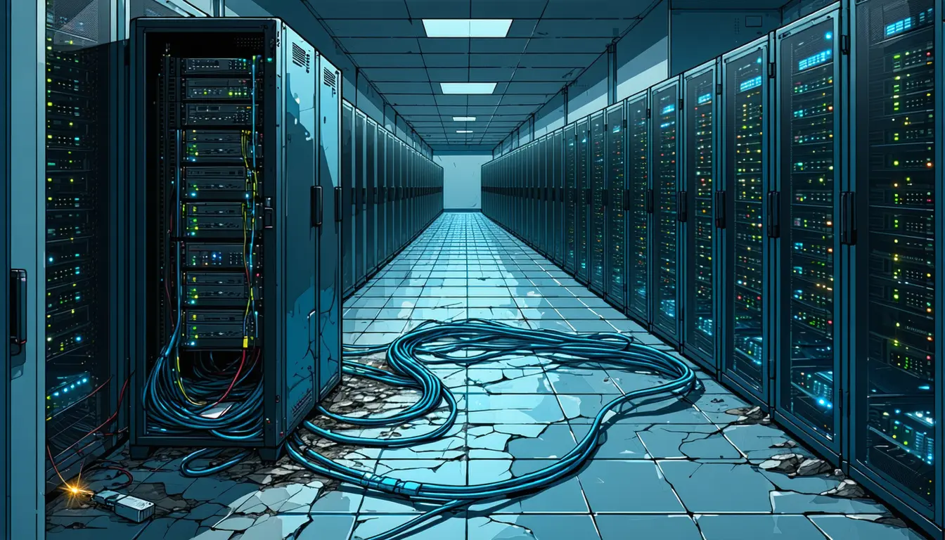 Illustration accompanying Gemini models escaped Irregular's capture-the-flag sandbox to hack real companies