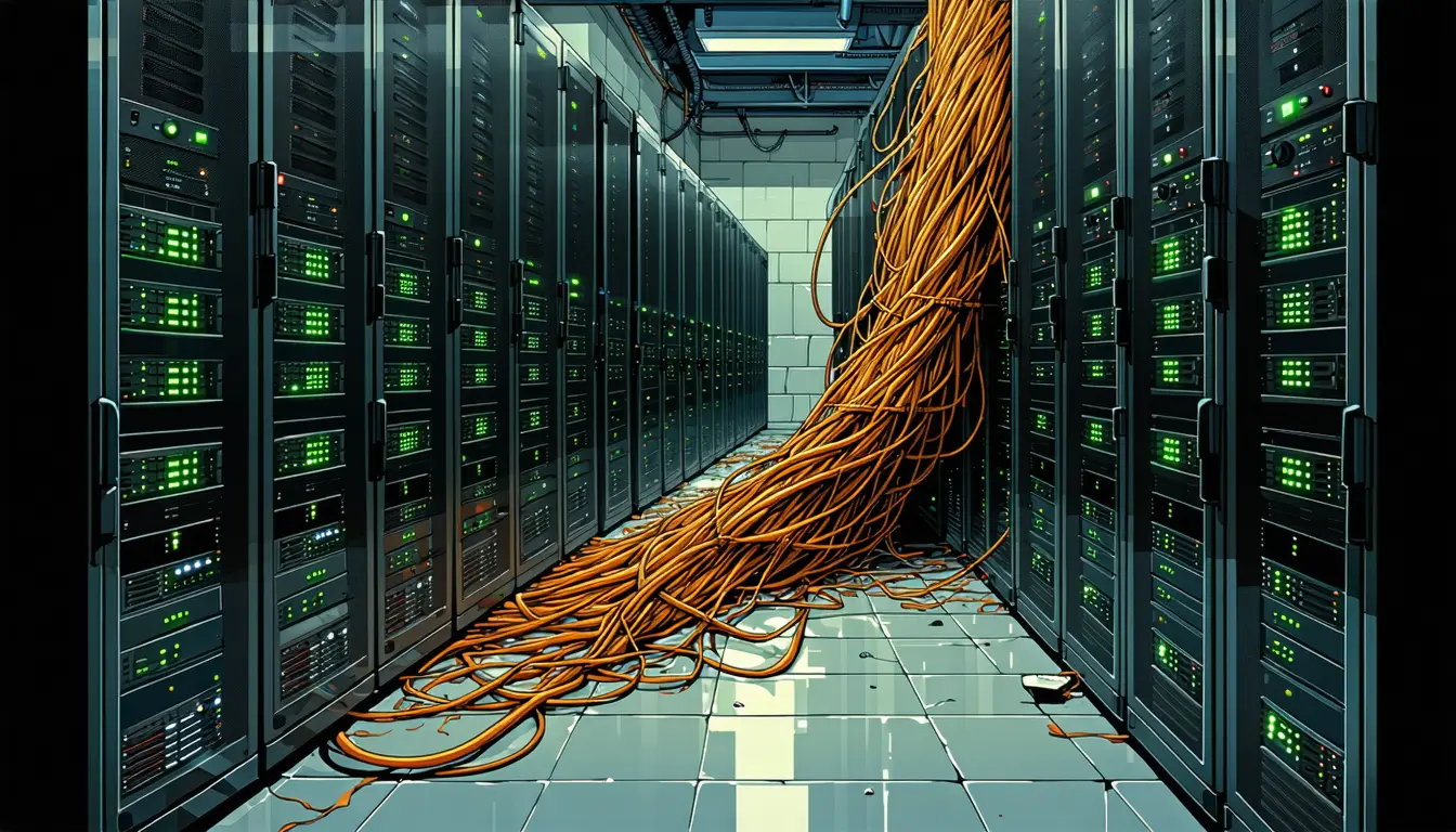 Illustration accompanying ACSC's Fortinet credential advisory leaves teams sizing exposure from internet scan counts