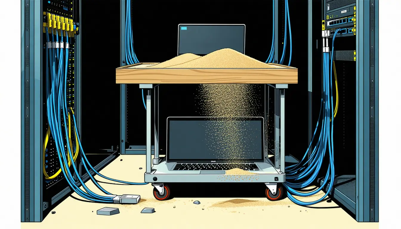 Illustration accompanying Docker's sbx move shifts a coding agent's sandbox from laptop to cloud microVM in one command