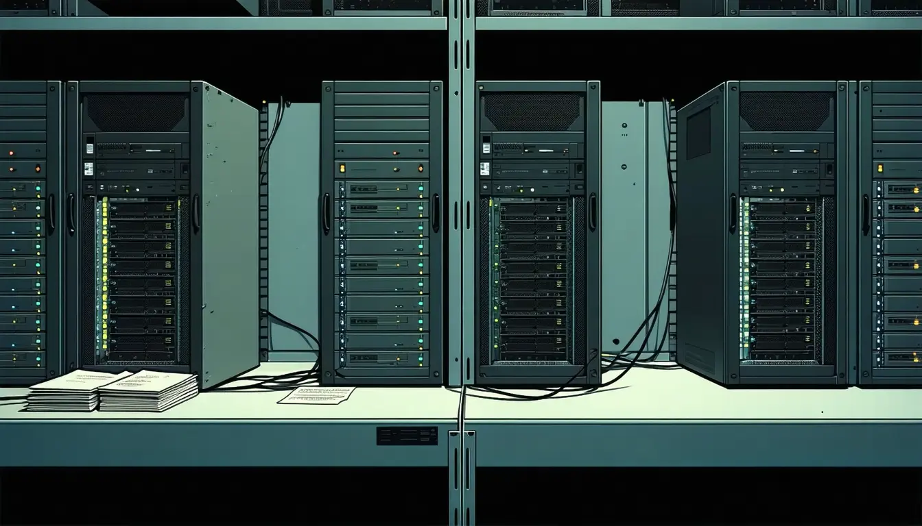 Illustration accompanying Drizzle's generated SQL migrations keep the audit trail that push skips
