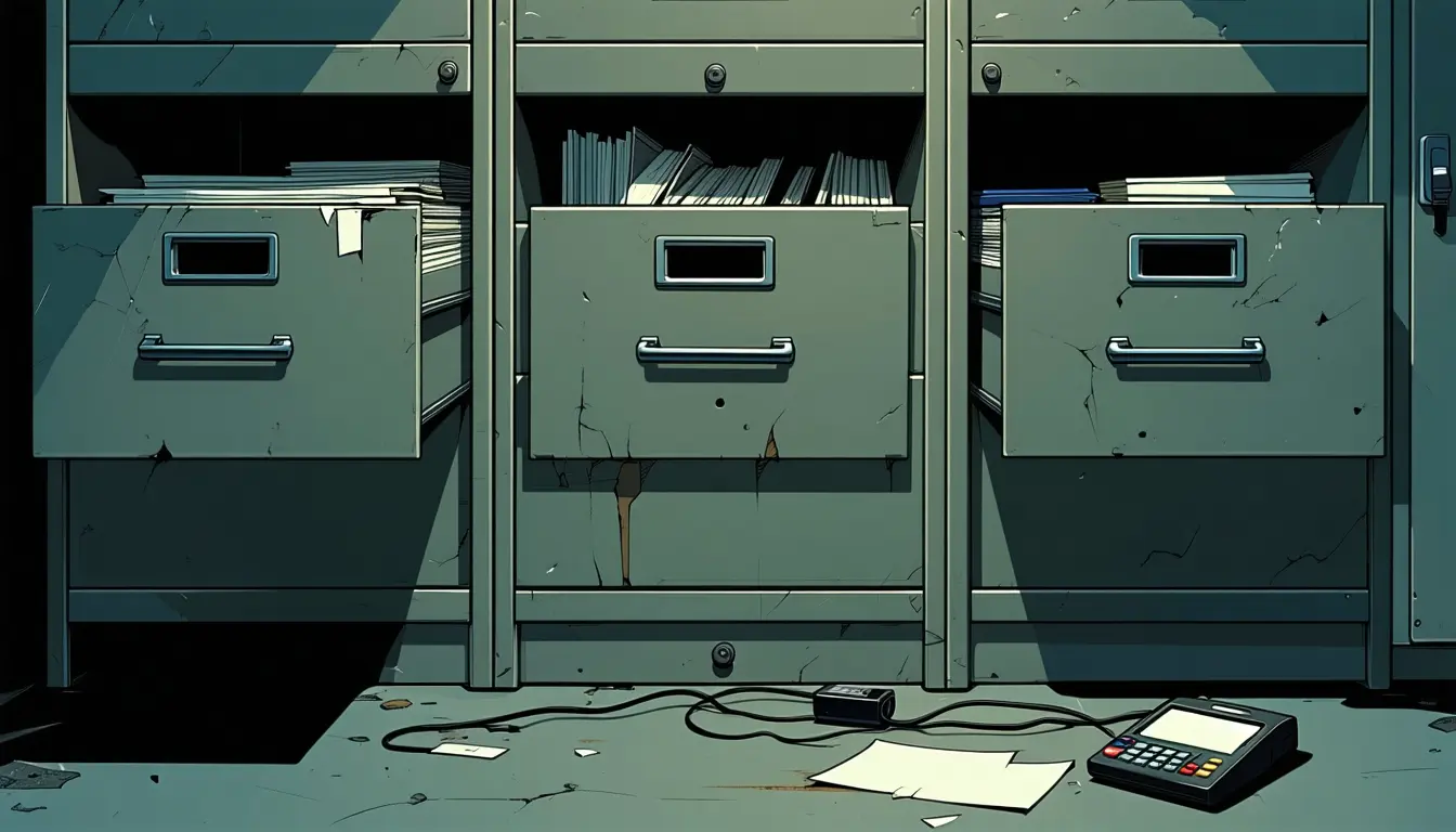 Illustration accompanying Throughline's recall receipts separate an empty archive from a search that never ran