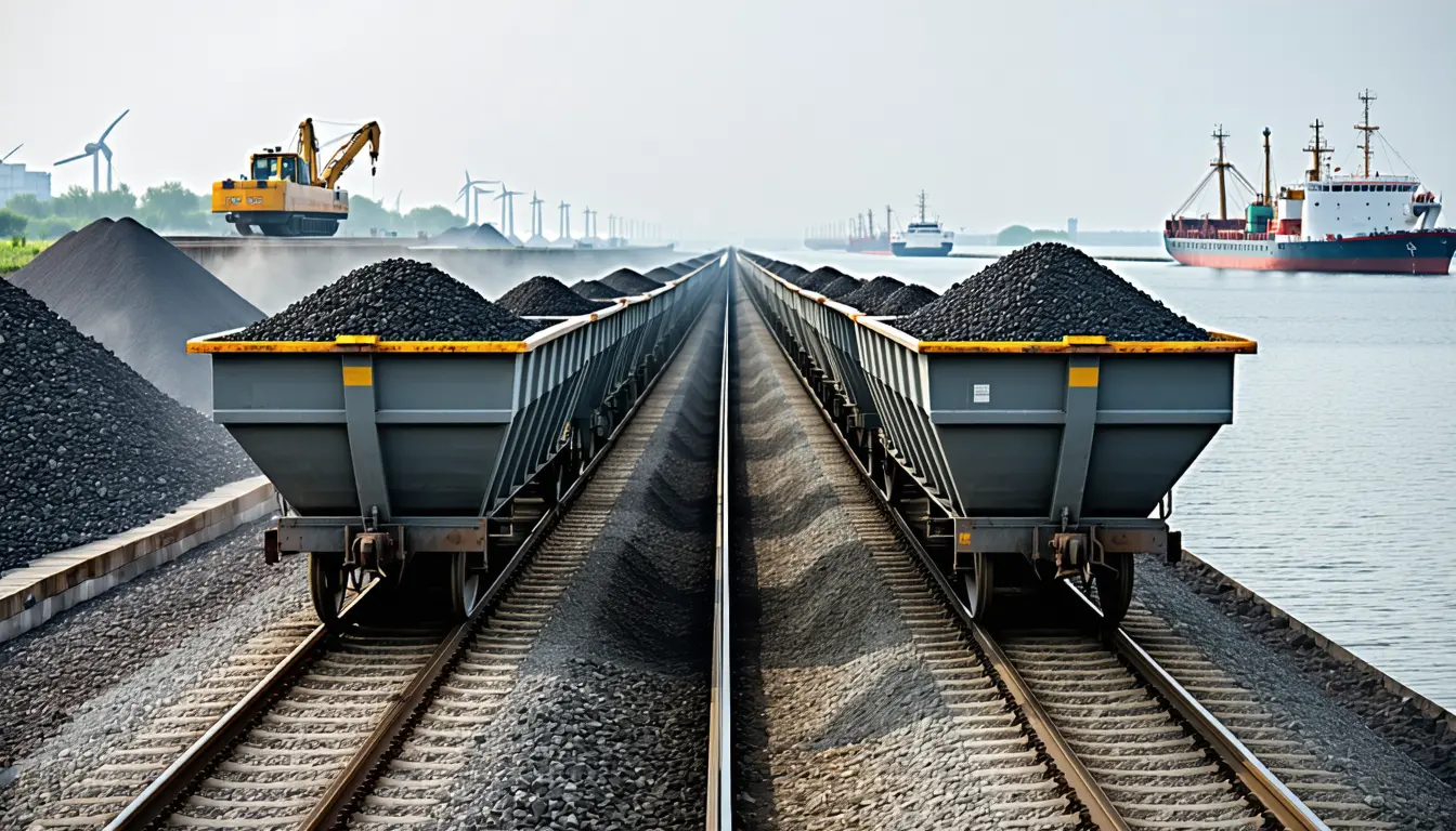 Illustration accompanying Beijing's eight-point summit readout omits the US coal purchases in the White House fact sheet