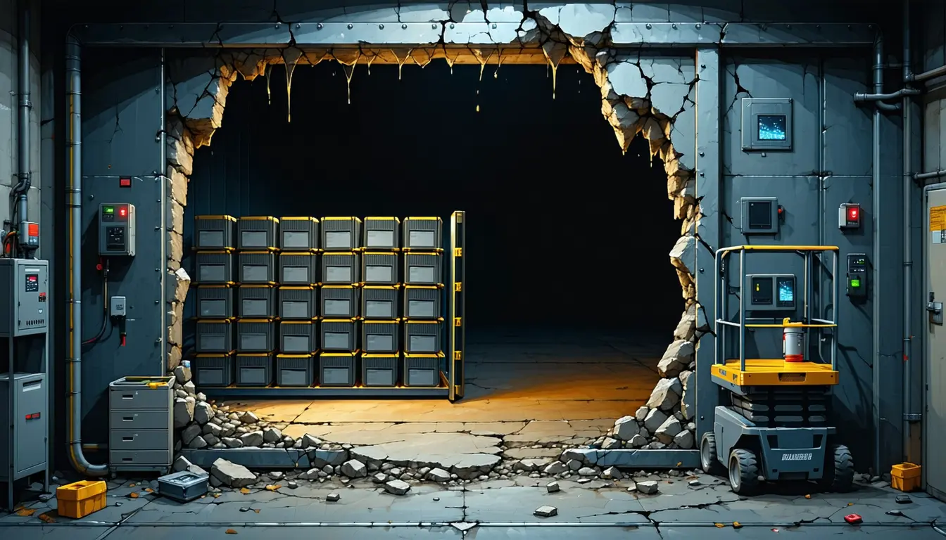 Illustration accompanying Bitget's 5,500 BTC protection fund matches its $387.5 million breach only above about $70,450 a coin