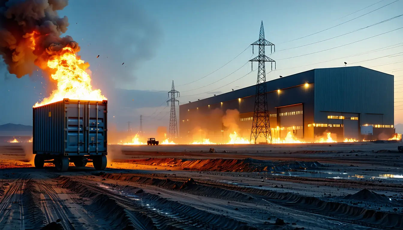 Illustration accompanying Kazakhstan's flared-gas decree fits bitcoin miners better than AI builders