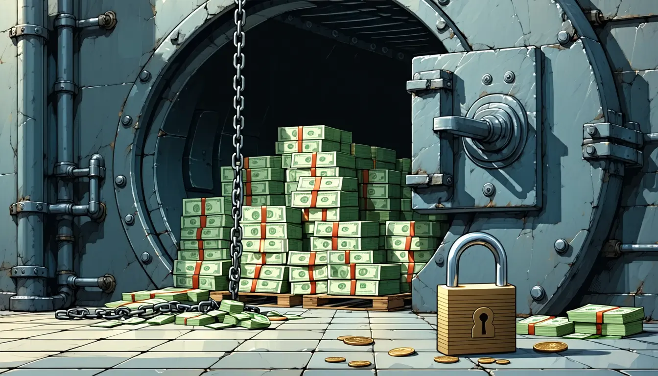 Illustration accompanying US bank accounts held $83 million of the $84.2 million DOJ seeks from a Tether-linked processor
