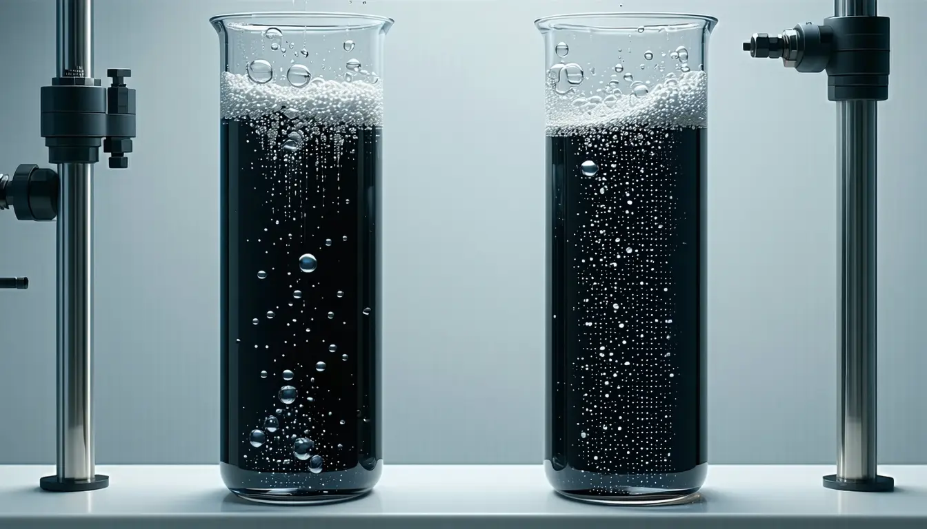 Illustration accompanying Loosely spread 10 nm silver particles give the best CO yield from CO2 in HZB tests
