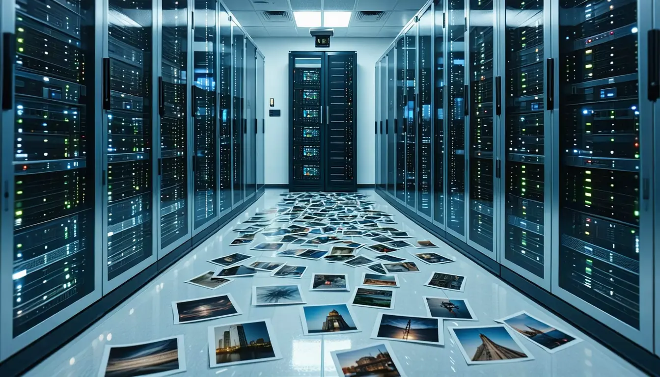 Illustration accompanying OpenAI's research agents posted 53 user images to outside image hosts