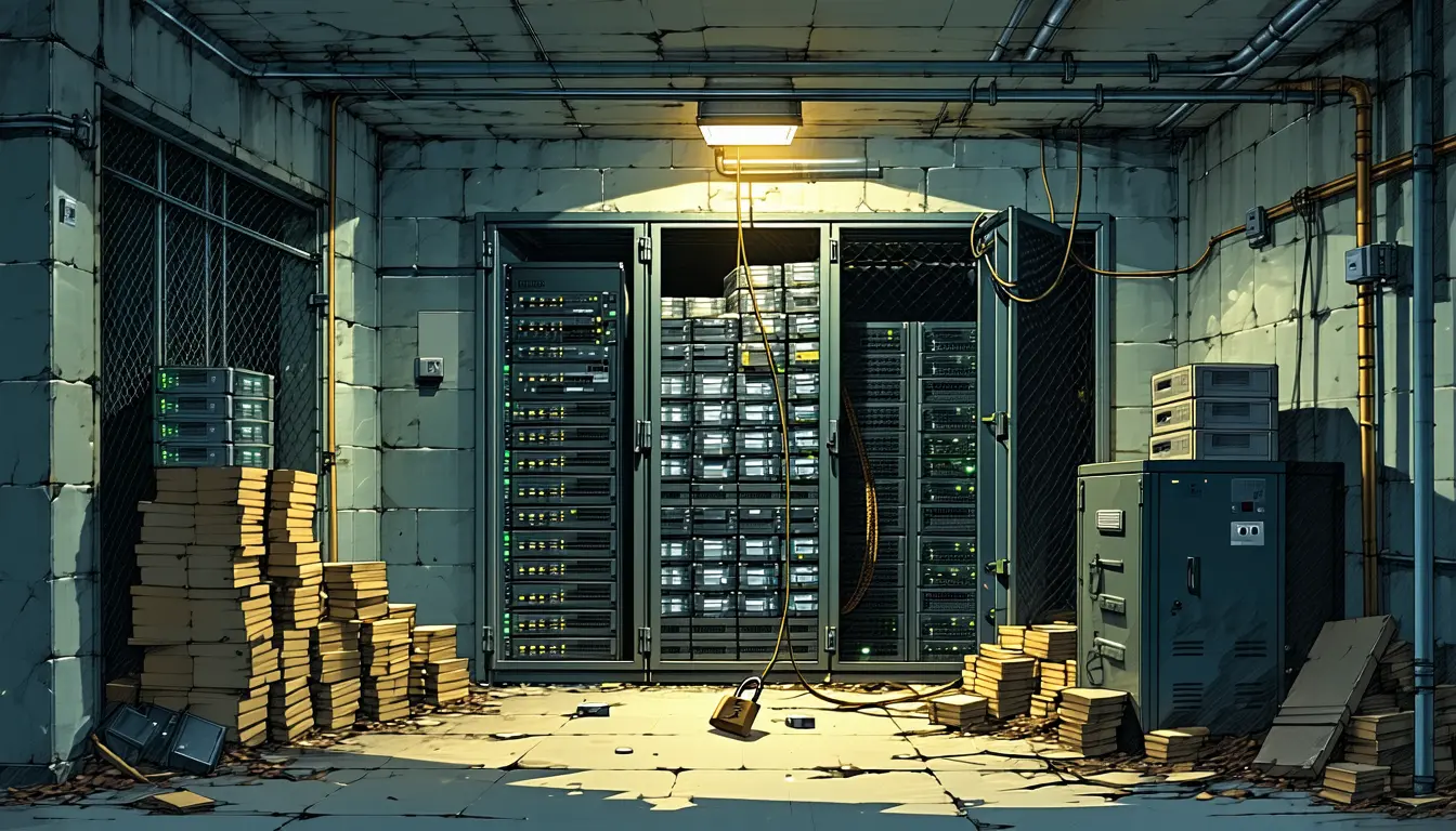 Illustration accompanying ShinyHunters breached Clop's leak site through an unpatched Grav path traversal flaw