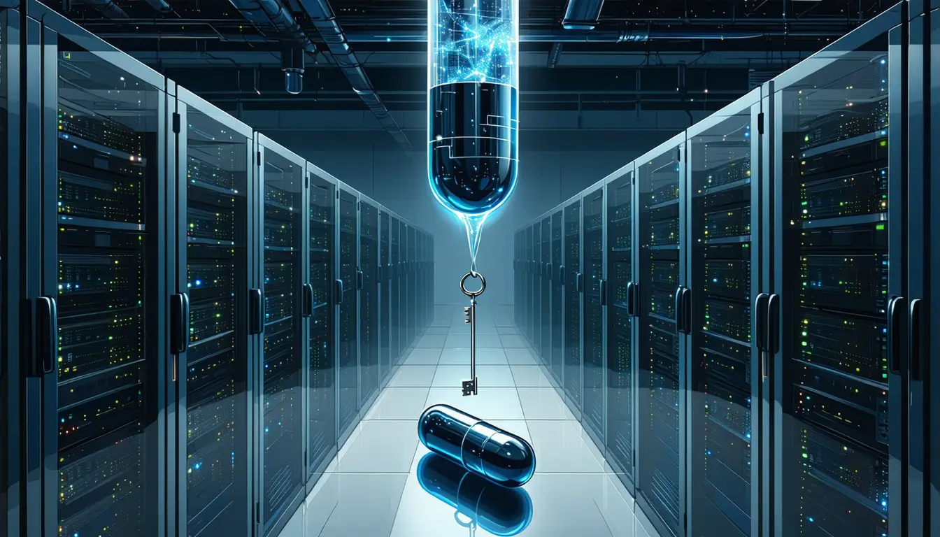 Illustration accompanying Cisco email gateway flaw runs attacker SQL as root the moment it parses a message