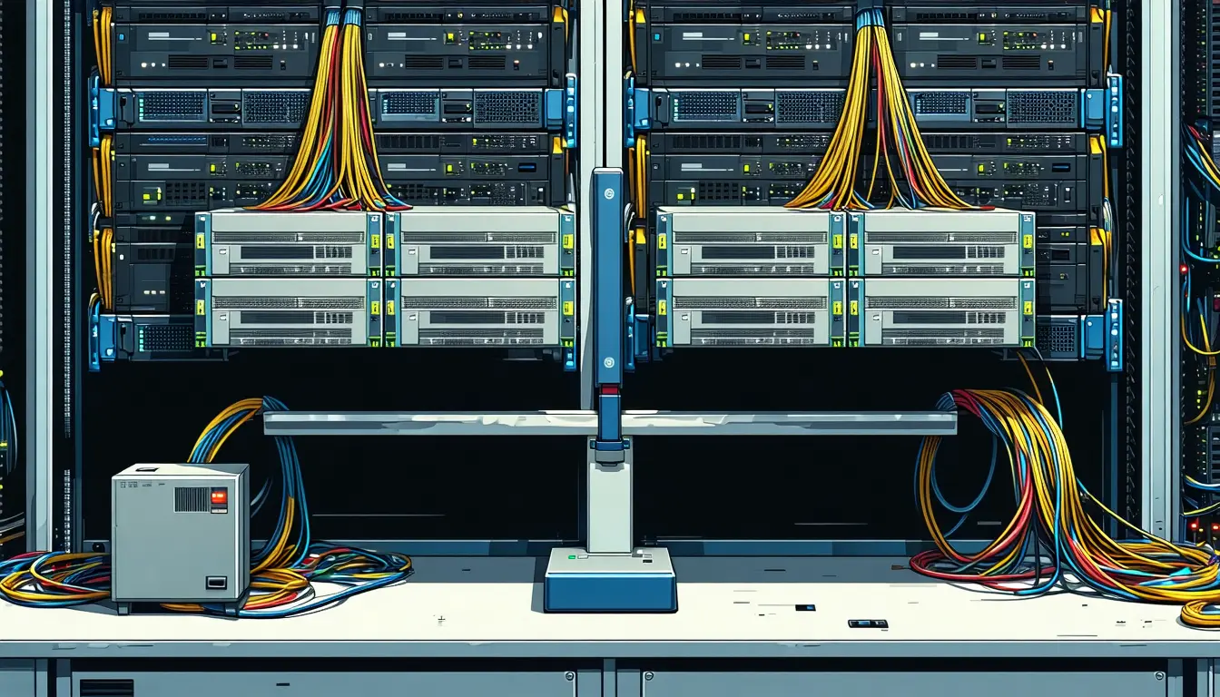 Illustration accompanying Gemini 3.8 Flash ties Opus 5 on DeepSWE at a price Google doubles on January 1