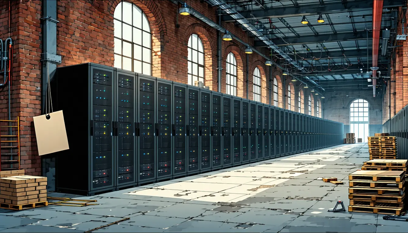 Illustration accompanying Mistral takes 3 billion euros from a Samsung-led round to build compute it owns in Europe
