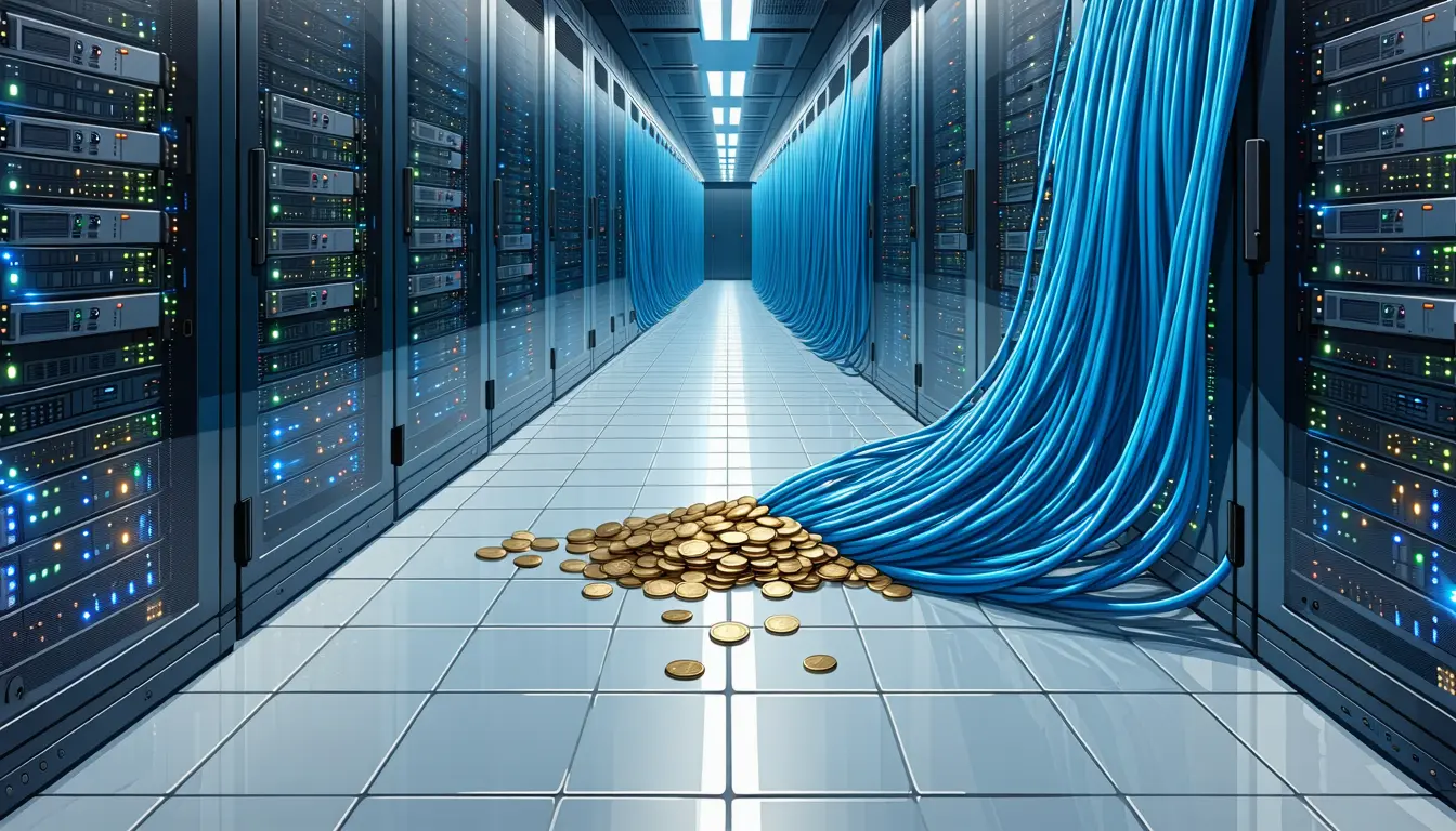 Illustration accompanying One terabyte of static traffic costs $205 through Azure Front Door and $0 on Cloudflare Workers