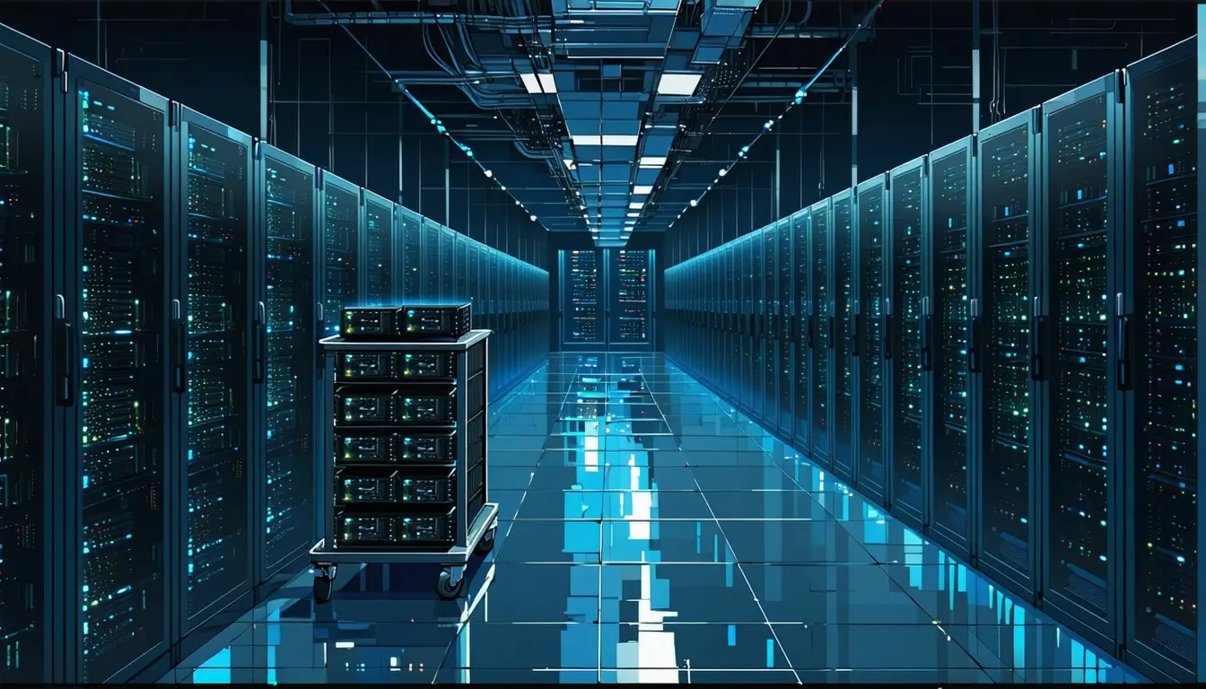 Illustration accompanying OpenAI's safety pause reassigned about 85% of the GPUs it took from Astra