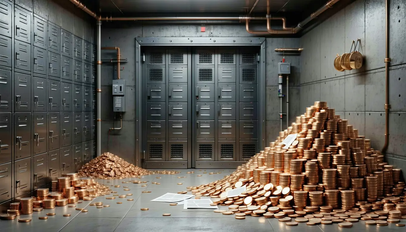 Illustration accompanying Alloc Init's 56-page private Bitcoin spec leaves deposits and withdrawals for a second paper