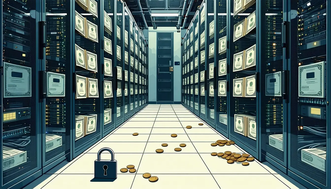 Illustration accompanying GMO expects new share supply to end the AI bubble before AI revenue disappoints