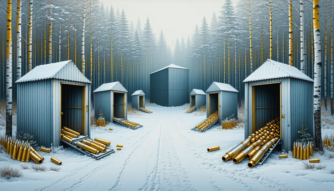 Illustration accompanying Latvia's defense minister urges NATO arms makers to disperse production before a war