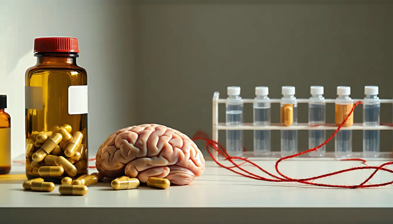 Illustration accompanying University of Florida records tie glucosamine to a 25% higher chance of MCI turning into dementia