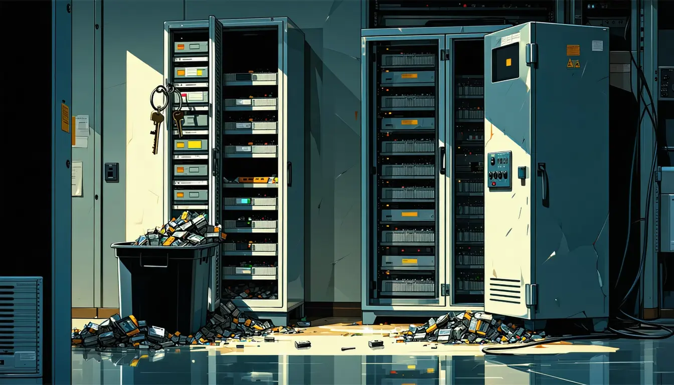 Illustration accompanying New ransomware crew n0n threatens to destroy the backups of victims who refuse to pay