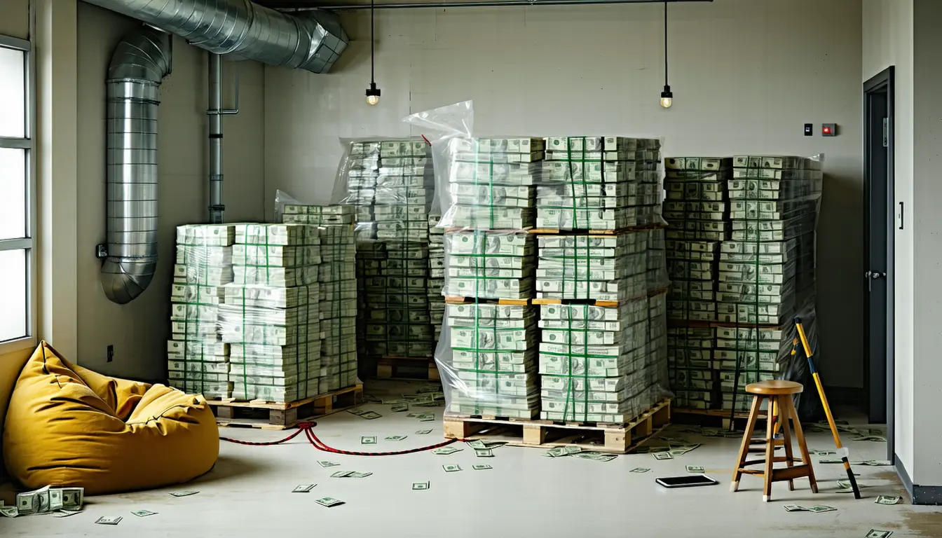 Illustration accompanying Instinct's valuation goes from $2.5bn to $10bn in a month on a user count it last gave at 100,000