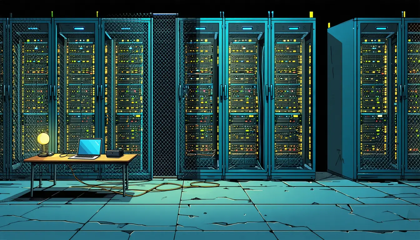 Illustration accompanying A $3,000 hack at an Alabama nonprofit shows who the AI labs' cyber-defense lists leave out