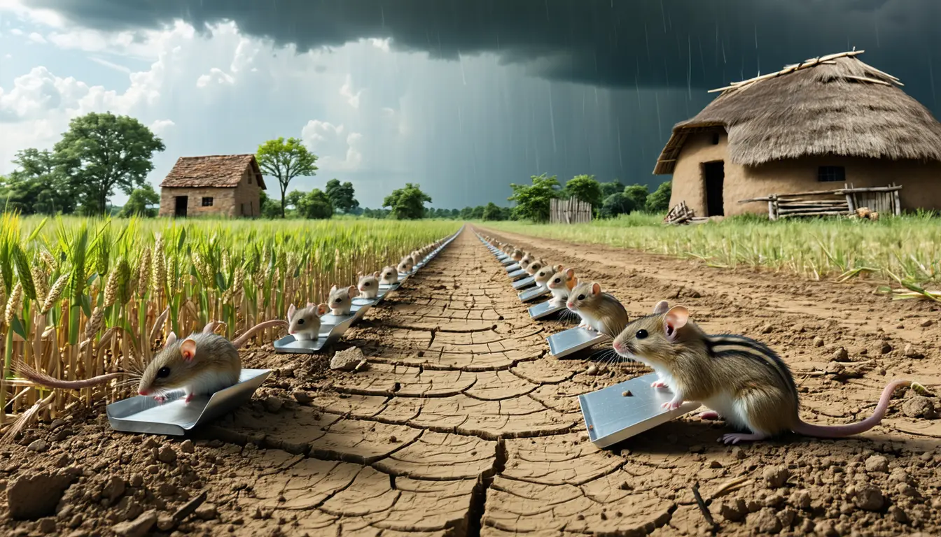 Illustration accompanying Tanzanian mouse and rainfall records predict the timing of Nigeria's Lassa fever peaks