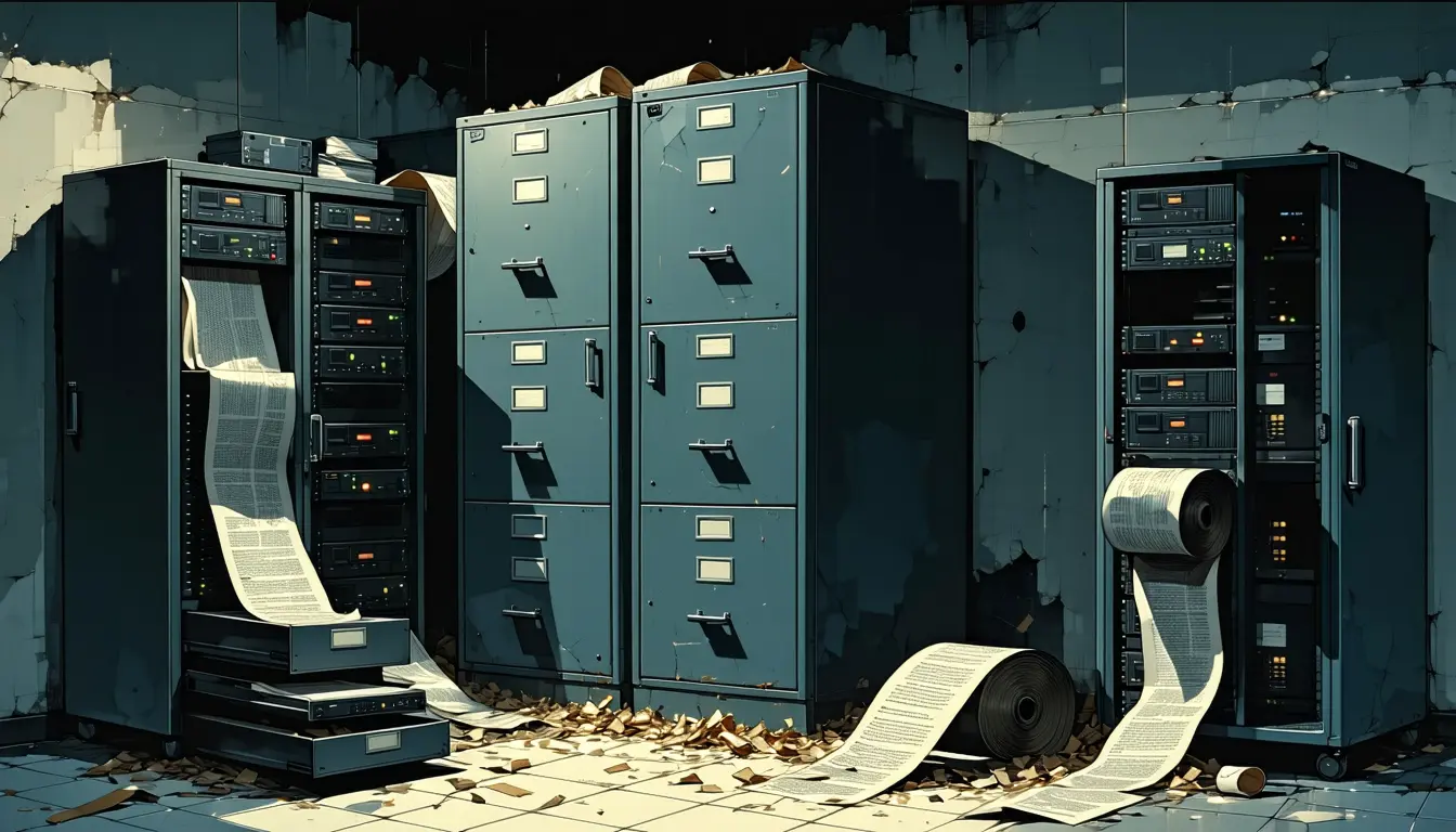 Illustration accompanying Claude Code's /rewind restores only files its own three editing tools touched
