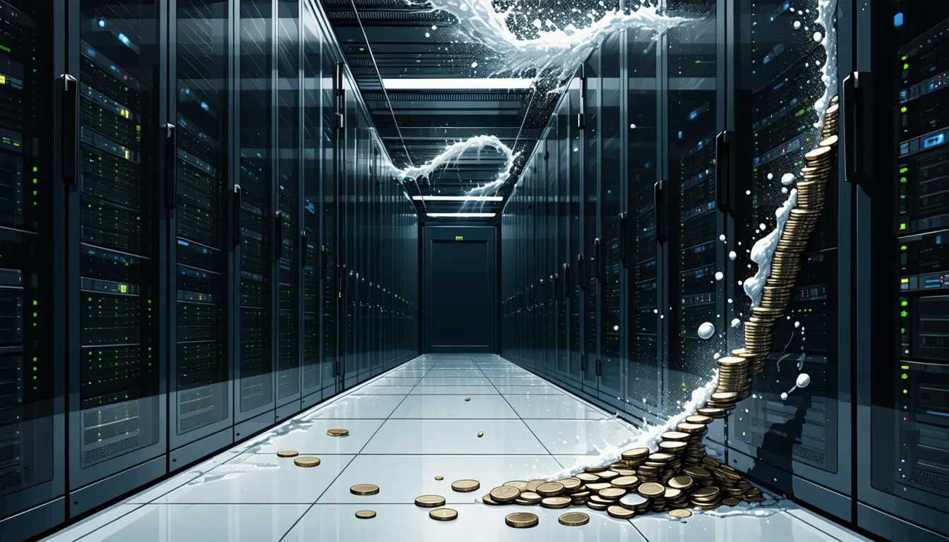 Illustration accompanying Bitget's $388 million theft splits cross-chain swap networks over screening