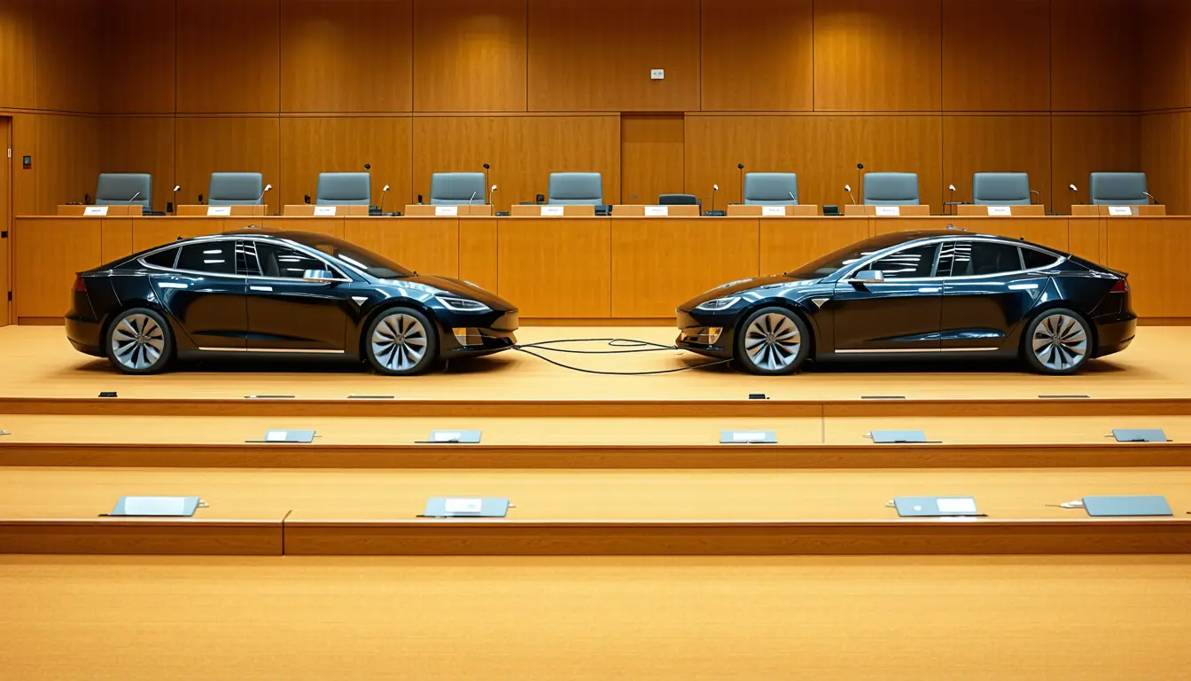 Illustration accompanying Korea's transport committee calls BYD and Tesla Korea chiefs to testify on service and FSD safety