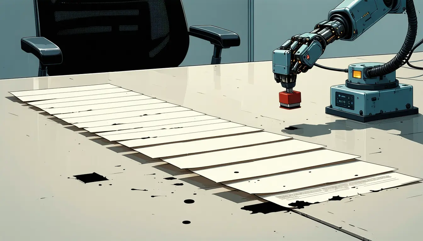 Illustration accompanying TypeSafe AI's Jev puts routine decisions on the automation agenda