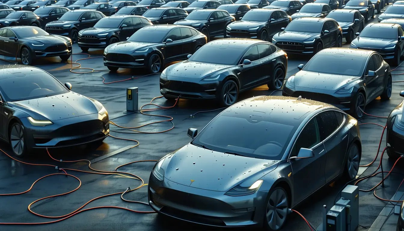 Illustration accompanying Every car in Northeastern's 21-vehicle privacy test sent data to third parties