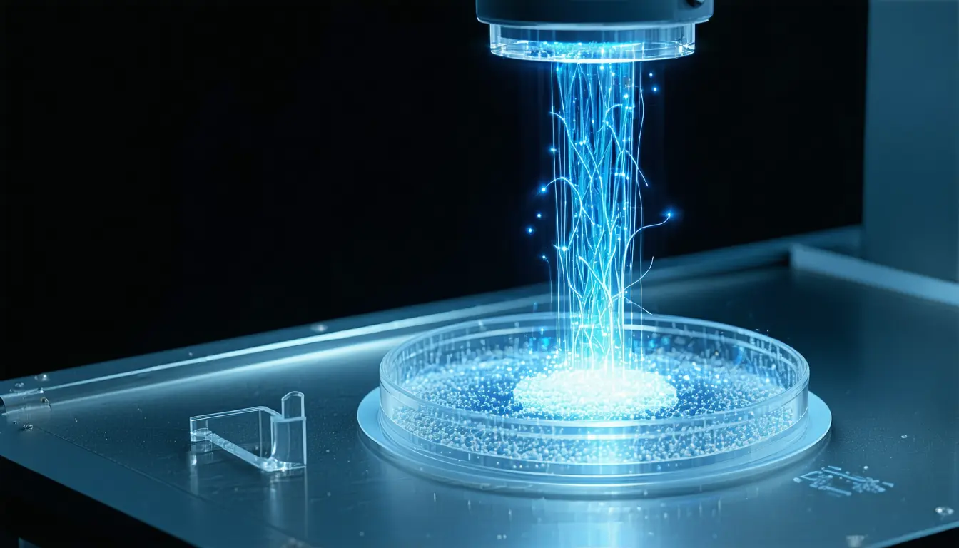 Illustration accompanying Blue-light clustering of Aurora A rebuilds spindles in human cells stripped of centrosomes
