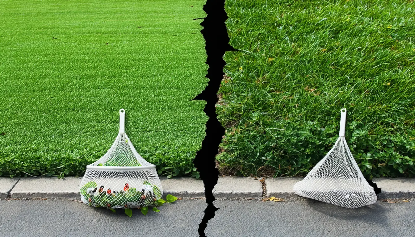 Illustration accompanying Melbourne nature strips planted with native gardens held seven times the insects of mowed lawn