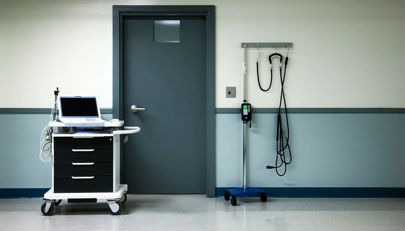 Illustration accompanying Nature urges regulators to test AI medical devices in real clinics before deployment
