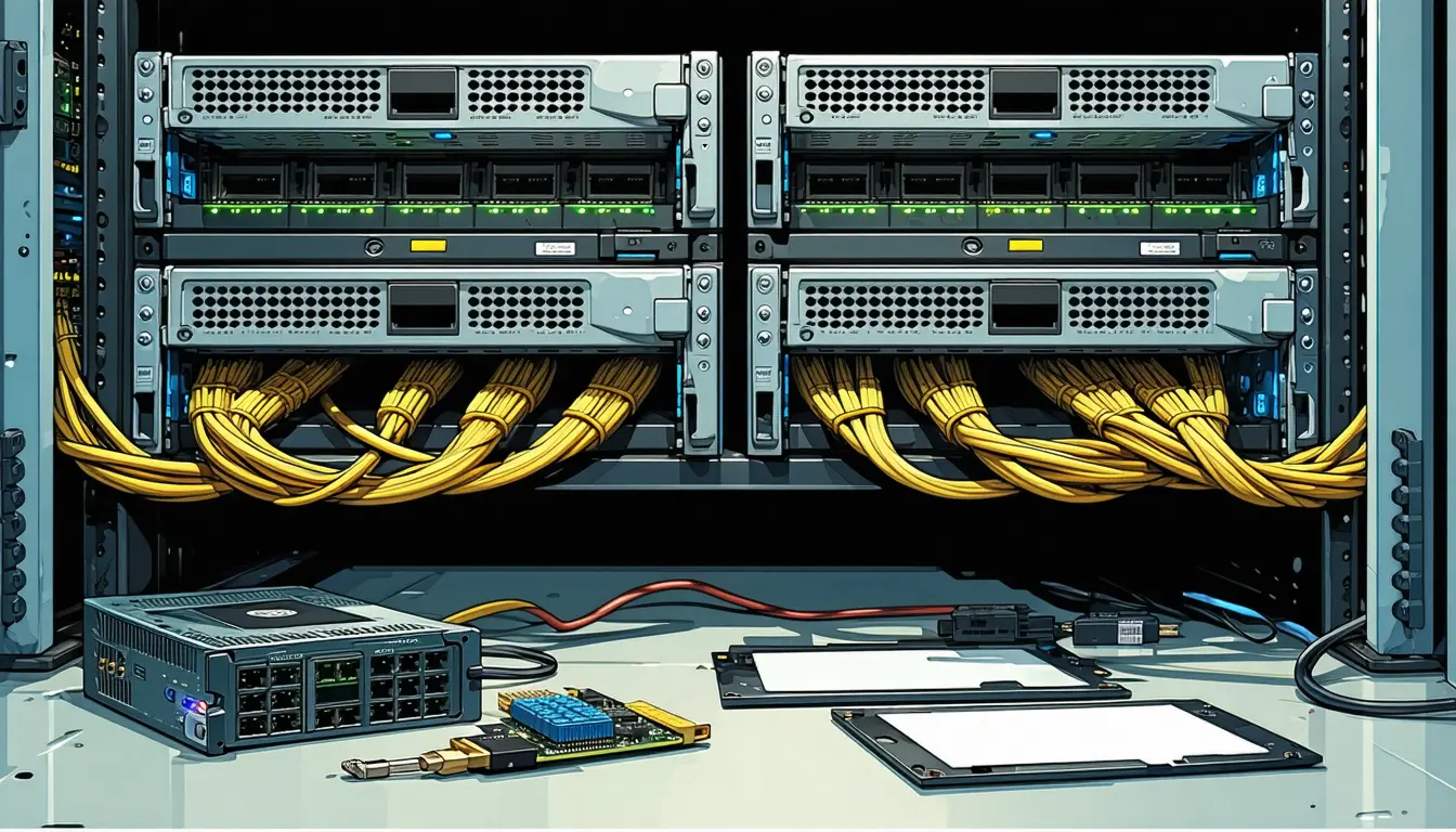Illustration accompanying Palo Alto Networks runs AI-agent network policy on NVIDIA BlueField processors