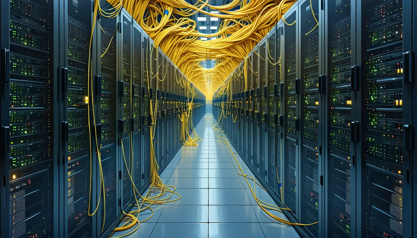 Illustration accompanying Cloudflare's Auto Router moves model selection from the user into AI Gateway